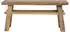 vidaXL Sitzbank 100x29x43,5cm Massivholz Teak, natur