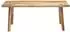 Spetebo Blumenbank Teakholz natur, rechteckig, 100x42cm (48033)