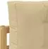 vidaXL Outdoor-Sofagarnitur weiß, Polyester, 230,5x83x73cm (3386992)