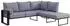 Beautysofa Verdino Outdoor-Ecksofa L-Form, blaugrau, Metallrahmen (2R2)