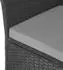 Svita Chicago Gartenbank Polyrattan, schwarz, 2-Sitzer (91570)