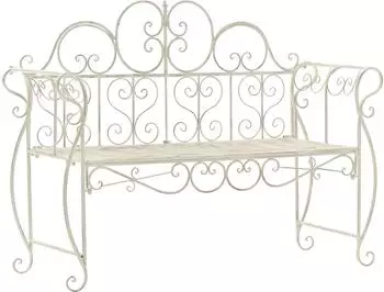 CLP Minna Gartenbank Metall, Jugendstil, 2-Sitzer