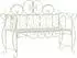 CLP Minna Gartenbank Metall, Jugendstil, 2-Sitzer