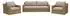Brafab Glendon 2,5-Sitzer Gartensofa, Polyrattan, wasserabweisend, beige