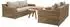 Brafab Glendon 2,5-Sitzer Gartensofa, Polyrattan, wasserabweisend, beige