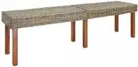 vidaXL Bank Natur 160 x 35 x 45 cm Massivholz Mango