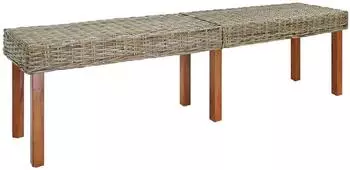 vidaXL Bank 160x35x45cm Massivholz Mango