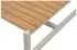Brafab Cap Ecksofa 5-Sitzer, Aluminium, hellgrau/grau, inkl. Couchtisch & Kissen (214x214cm)