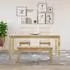 vidaXL Panama Essbank massives Kiefernholz 105x30x45cm (4005711)