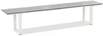 Niehoff Nemo Gartenbank HPL Zement-Design, 220cm