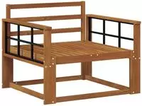 vidaXL Outdoor Mittelsofa Natur