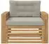 vidaXL Outdoor-Sofa-Element Polyester (3439143)