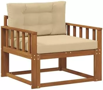 vidaXL Outdoor Mittelsofa, Akazienholz, natur (3436265)