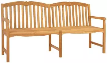 vidaXL Rosenbank handgefertigt 180,5x60x96cm Teak Massivholz (42030022)