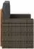 vidaXL Outdoor Mittelsofa massives Akazienholz, natur