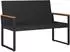 vidaXL Gartenbank 2-Sitzer Poly-Rattan 107x61x80cm (42025341)