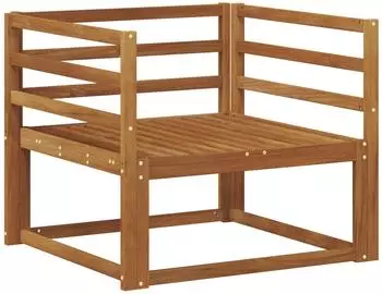 vidaXL Outdoor Mittelsofa, Akazienholz, natur (3436251)