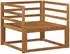 vidaXL Outdoor Mittelsofa, Akazienholz, natur (3436251)