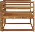 vidaXL Outdoor Mittelsofa, Akazienholz, natur (3436251)