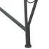 vidaXL Baumbank 4-Sitzer 160x80x89cm Stahl silbergrau (42029530)