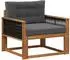 vidaXL Outdoor Mittelsofa natur (3438851)