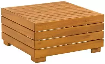 vidaXL Gartenbeistelltisch aus massivem Akazienholz, 60x60x30cm (42022428)