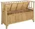 vidaXL Garten-Aufbewahrungsbank Bambus natur 110x47x80cm (42028077)