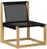 vidaXL Outdoor Mittel- und Ecksofa weiß, 2-tlg. (901619)