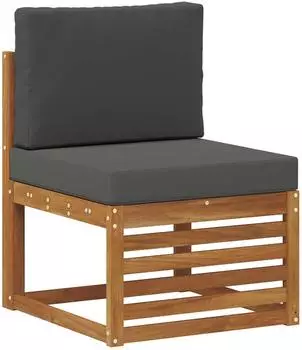 vidaXL Outdoor Mittelsofa Massivholz Akazie (900492)