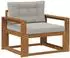 vidaXL Outdoor Mittelsofa, natur (3436273)