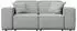 WFL GROUP Lorento Outdoor Lounge Sofa 2-Sitzer, Kunstleder, hellgrau (48780889-02)