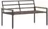 vidaXL Gartenbank 2-Sitzer Poly-Rattan 116x67,5x72cm