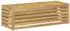 vidaXL Outdoor Hocker Bank weiß 115x43x37cm Akazien-Massivholz (901691)