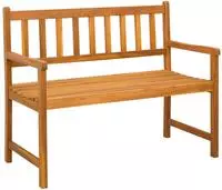vidaXL Gartenbank 2-Sitzanzahl 110 x 55 x 90 cm Massivholz Akazie