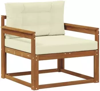 vidaXL Outdoor Mittelsofa, Akazienholz, natur (3436257)