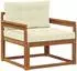 vidaXL Outdoor Mittelsofa, Akazienholz, natur (3436257)