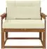 vidaXL Outdoor Mittelsofa, Akazienholz, natur (3436257)