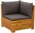 vidaXL Outdoor-Sofagarnitur 8-tlg. Akazienholz braun (3403119)