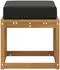 vidaXL Outdoor-Hocker Bank Akazien-Massivholz, natur (900662)