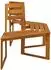 vidaXL Baumbank 160x70x86cm Akazienholz massiv, natur