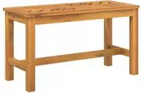 vidaXL Gartenbank 80 cm Massivholz Akazie