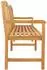 vidaXL Rosenbank, handgefertigt, Teak Massivholz, 228x60x90cm (42030016)