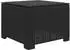 vidaXL Garten-Sofa 1-Sitzer Rattan-Look PP anthrazit mit Kissen (8011761)