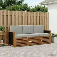 vidaXL Sofagarnituren 3 stk. Massivholz Akazie