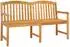 vidaXL Rosenbank handgefertigt, Teak Massivholz, 150,5x60x95cm