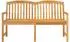 vidaXL Rosenbank handgefertigt, Teak Massivholz, 150,5x60x95cm