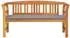 vidaXL Rosenbank Massivholz Akazie 157x46x82,5cm
