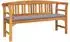 vidaXL Rosenbank Massivholz Akazie 157x46x82,5cm