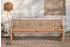CLP Daxon Gartenbank Teakholz mit Sitzkissen, creme, 240cm