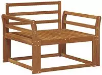 vidaXL Outdoor Mittelsofa Natur